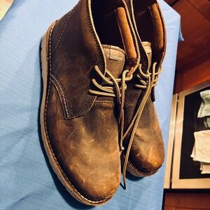 Clarks Brown Mens Boots
